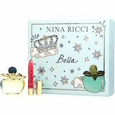 Nina Ricci Bella 2PCS Gift Set - 80ML EDT Spray + 2.5 Gram Lipstick (Women)